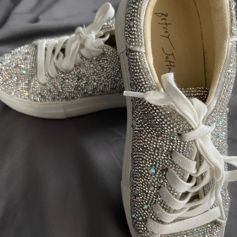 Like new Betsey Johnson sneakers